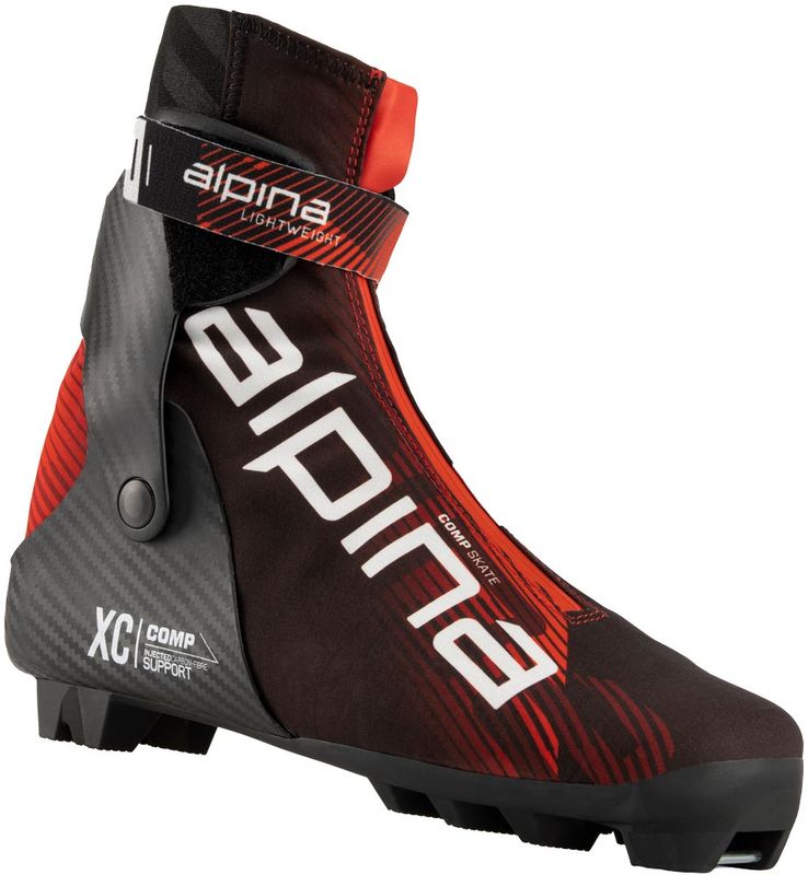 Unisex Comp Skate 42, Black/Red
