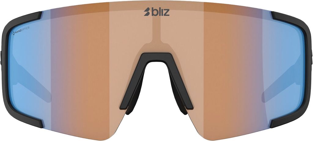Bliz P003S Nano Nordic Light  Matte Black w/ Coral Orange Blue Multi